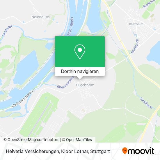 Helvetia Versicherungen, Kloor Lothar Karte
