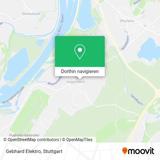 Gebhard Elektro Karte