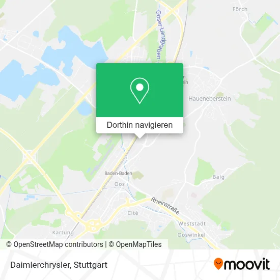 Daimlerchrysler Karte