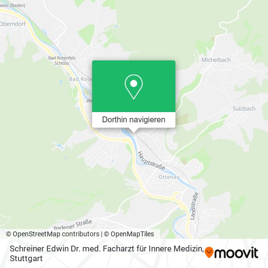 Schreiner Edwin Dr. med. Facharzt für Innere Medizin Karte