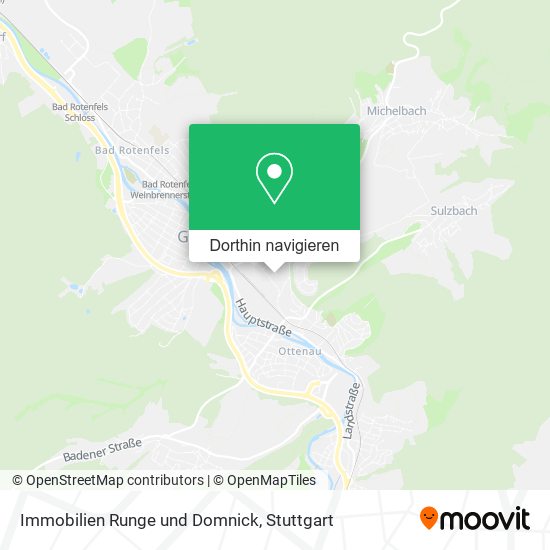 Immobilien Runge und Domnick Karte