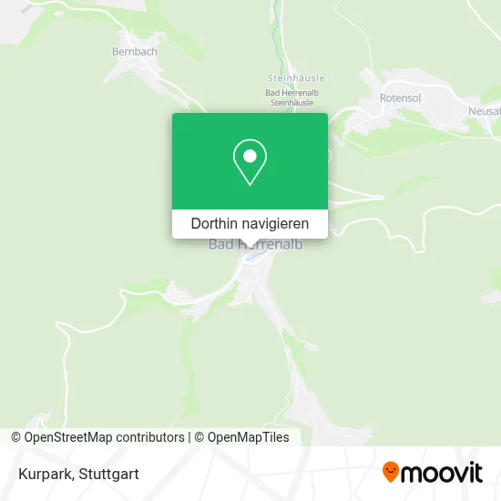 Kurpark Karte