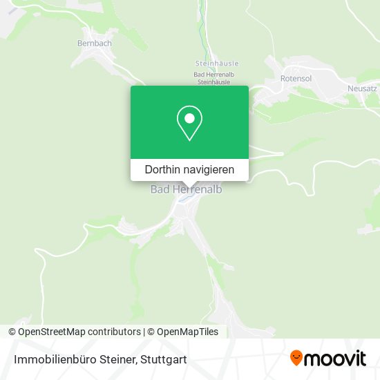 Immobilienbüro Steiner Karte