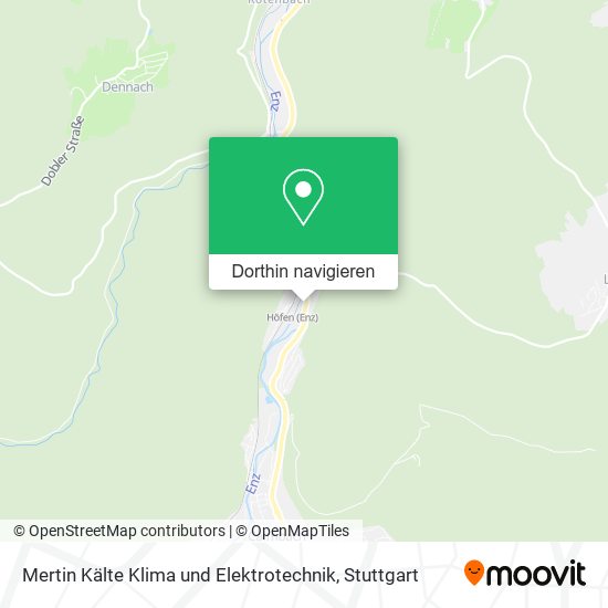 Mertin Kälte Klima und Elektrotechnik Karte