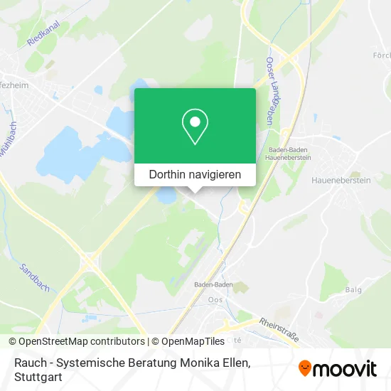 Rauch - Systemische Beratung Monika Ellen Karte