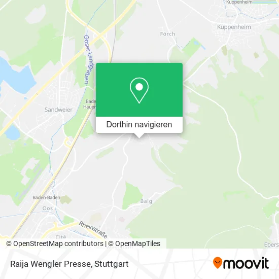 Raija Wengler Presse Karte