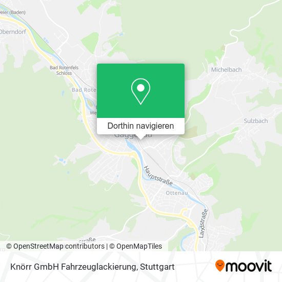 Knörr GmbH Fahrzeuglackierung Karte