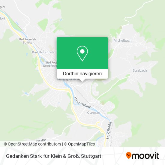 Gedanken Stark für Klein & Groß Karte