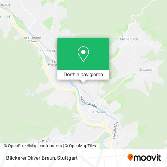 Bäckerei Oliver Braun Karte