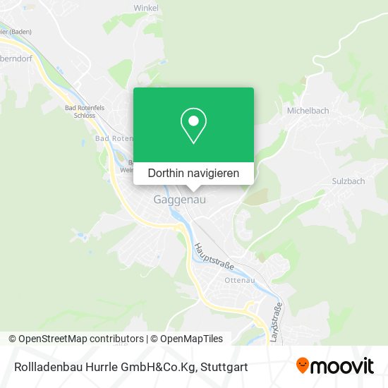 Rollladenbau Hurrle GmbH&Co.Kg Karte