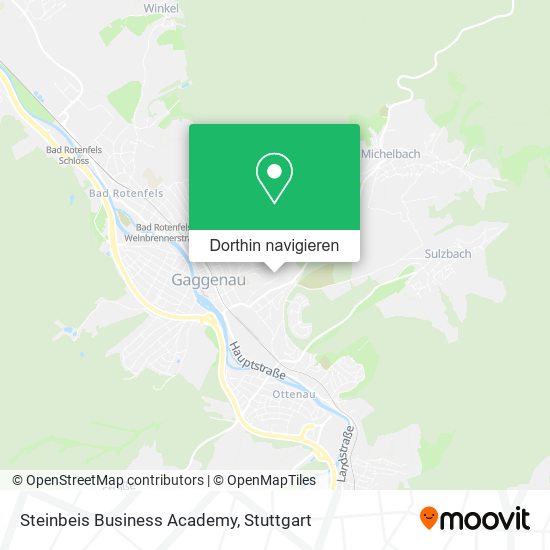 Steinbeis Business Academy Karte