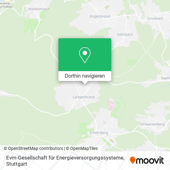 Evm-Gesellschaft für Energieversorgungssysteme Karte