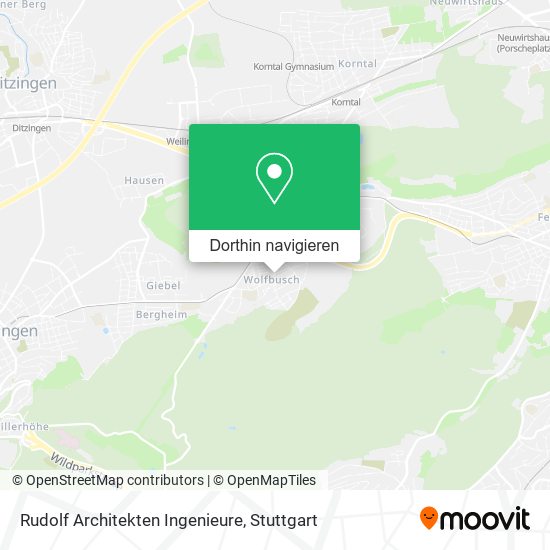 Rudolf Architekten Ingenieure Karte
