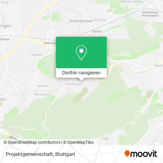 Projektgemeinschaft Karte