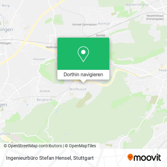 Ingenieurbüro Stefan Hensel Karte