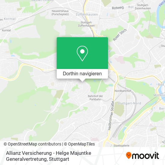 Allianz Versicherung - Helge Majuntke Generalvertretung Karte