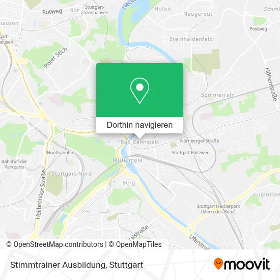 Stimmtrainer Ausbildung Karte