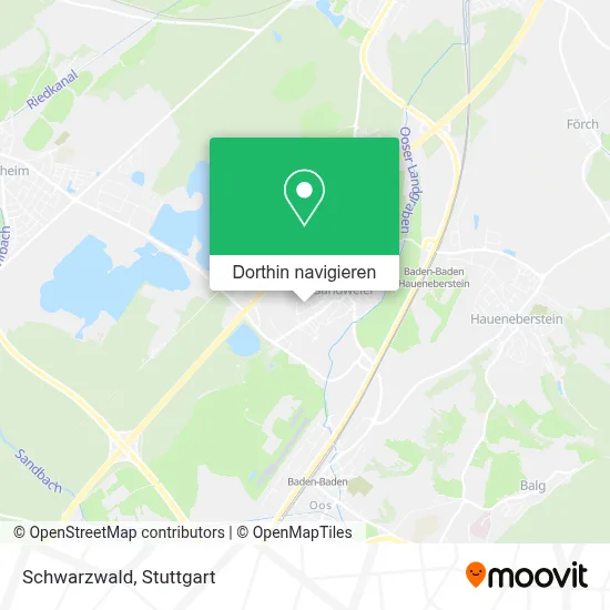 Schwarzwald Karte