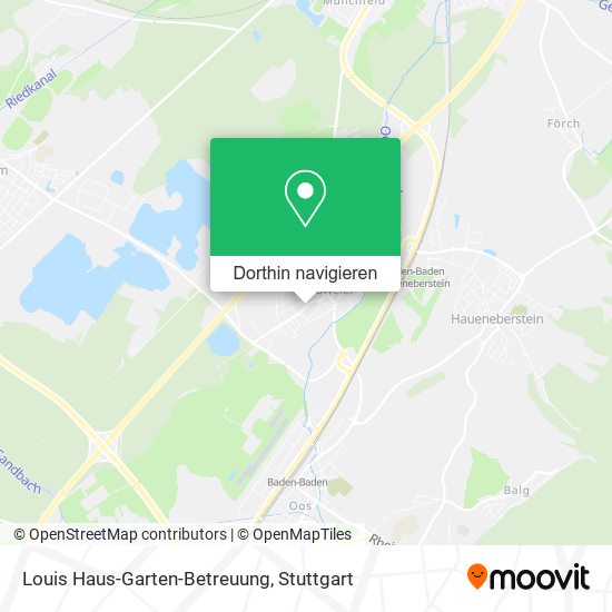 Louis Haus-Garten-Betreuung Karte