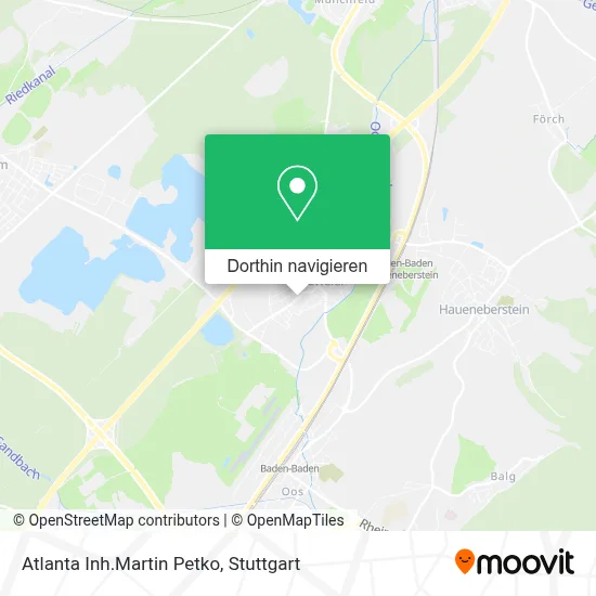 Atlanta Inh.Martin Petko Karte