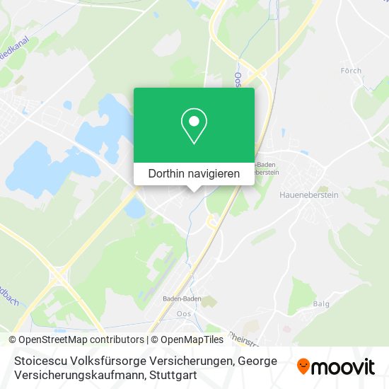 Stoicescu Volksfürsorge Versicherungen, George Versicherungskaufmann Karte
