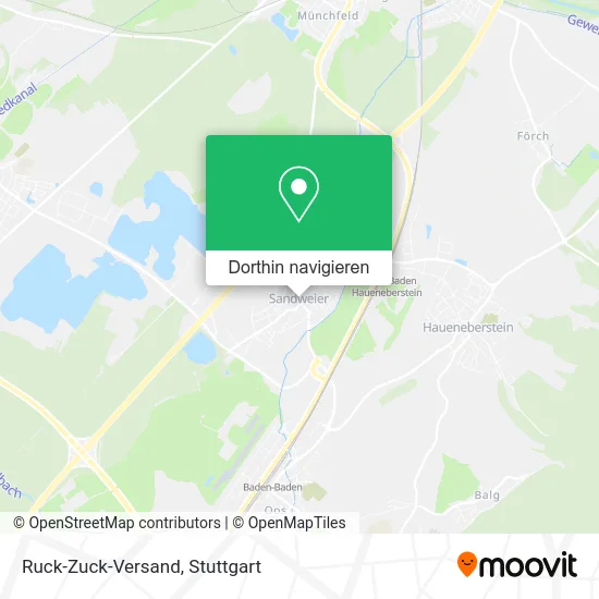 Ruck-Zuck-Versand Karte