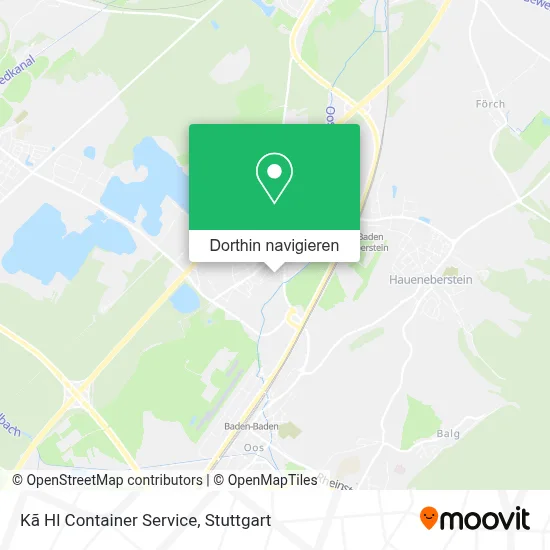 Kã Hl Container Service Karte