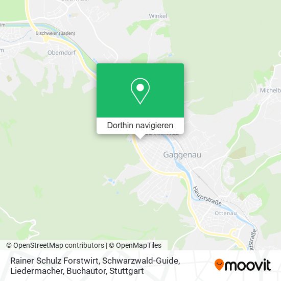 Rainer Schulz Forstwirt, Schwarzwald-Guide, Liedermacher, Buchautor Karte