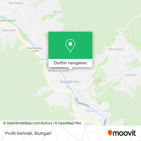 Profil-Vertrieb Karte