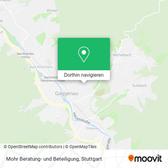 Mohr Beratung- und Beteiligung Karte