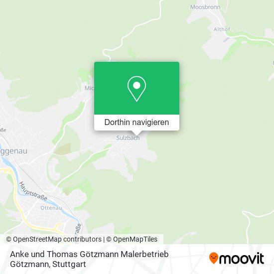 Anke und Thomas Götzmann Malerbetrieb Götzmann Karte