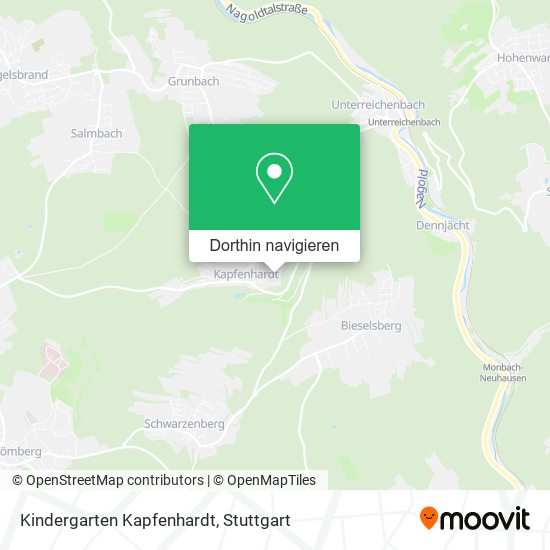 Kindergarten Kapfenhardt Karte
