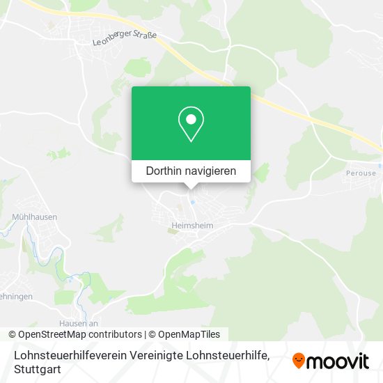 Lohnsteuerhilfeverein Vereinigte Lohnsteuerhilfe Karte