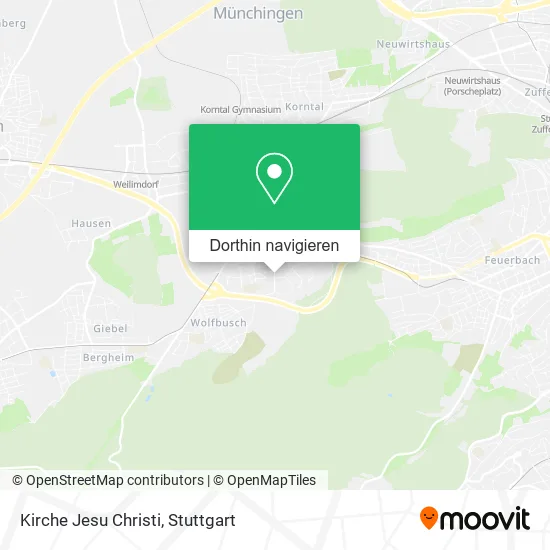 Kirche Jesu Christi Karte