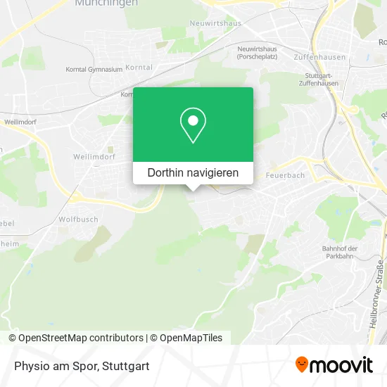 Physio am Spor Karte