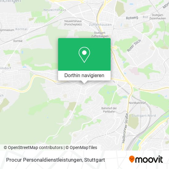 Procur Personaldienstleistungen Karte