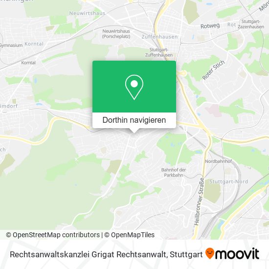 Rechtsanwaltskanzlei Grigat Rechtsanwalt Karte