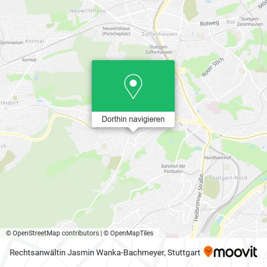 Rechtsanwältin Jasmin Wanka-Bachmeyer Karte