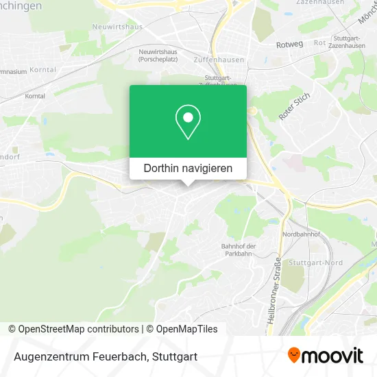 Augenzentrum Feuerbach Karte