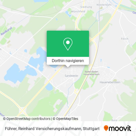 Führer, Reinhard Versicherungskaufmann Karte