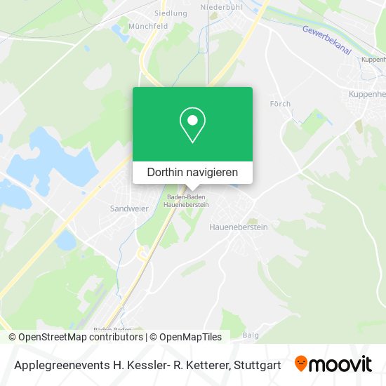 Applegreenevents H. Kessler- R. Ketterer Karte