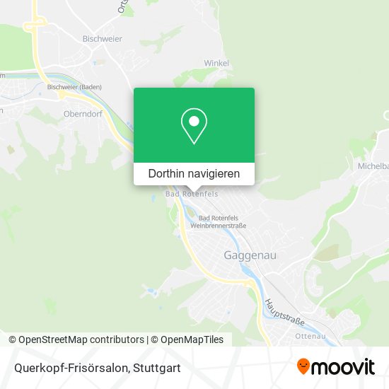 Querkopf-Frisörsalon Karte