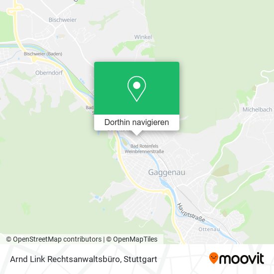 Arnd Link Rechtsanwaltsbüro Karte