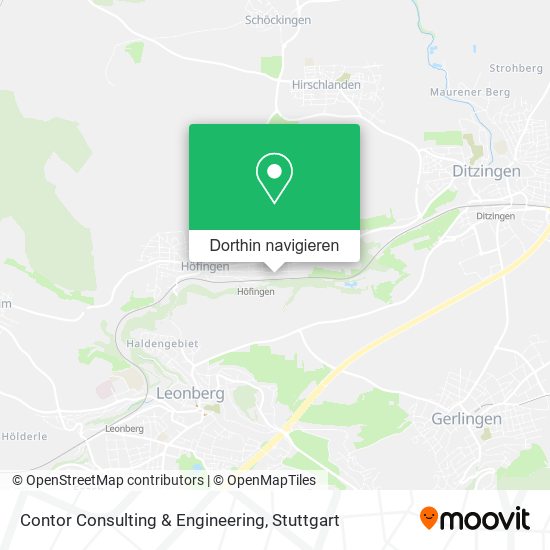 Contor Consulting & Engineering Karte