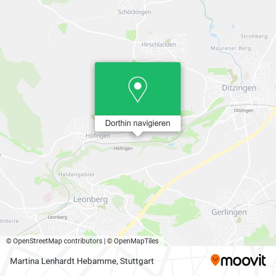 Martina Lenhardt Hebamme Karte