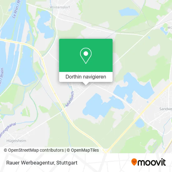 Rauer Werbeagentur Karte