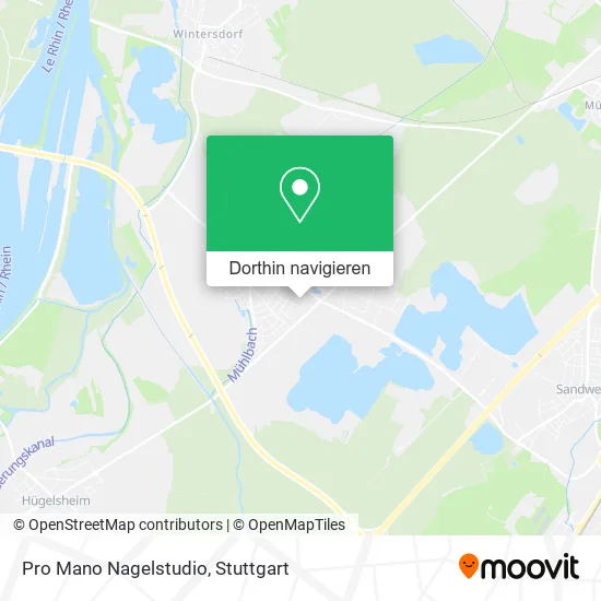 Pro Mano Nagelstudio Karte