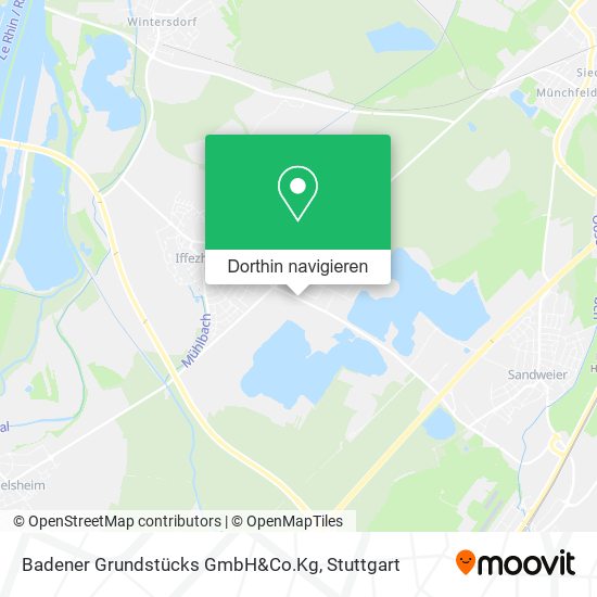 Badener Grundstücks GmbH&Co.Kg Karte