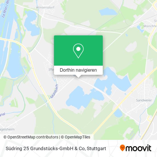 Südring 25 Grundstücks-GmbH & Co Karte