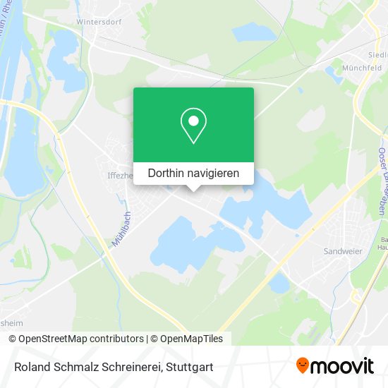 Roland Schmalz Schreinerei Karte